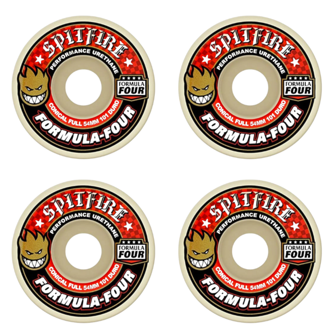 Spitfire Formula Four Conical Full 53mm 101D Wheels