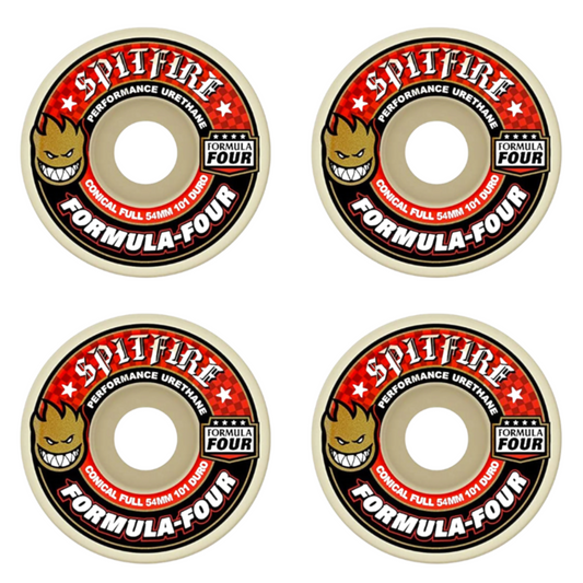 Spitfire Formula Four Conical Full 53mm 101D Wheels