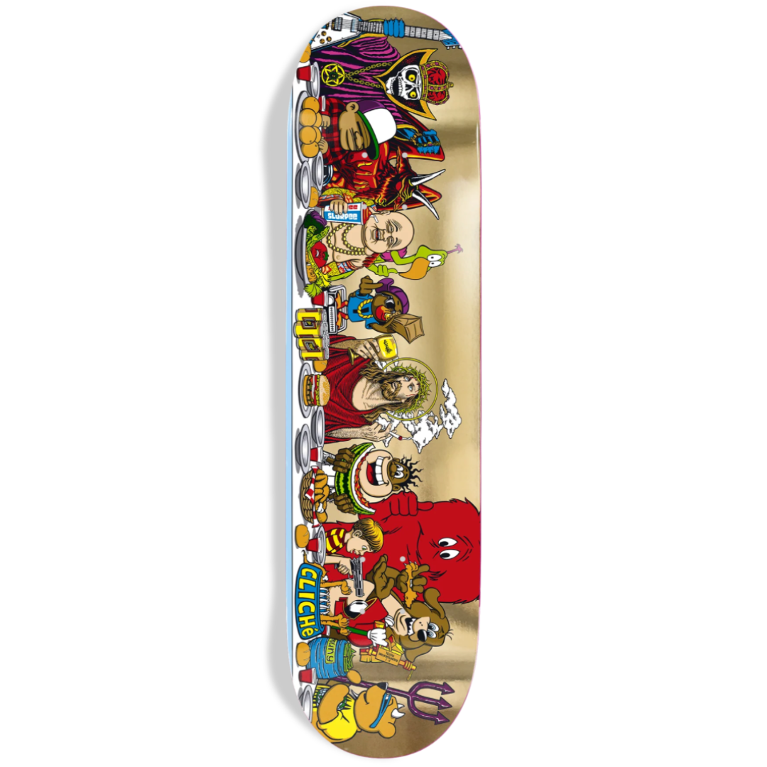 Cliché Last Supper Blind Bag Skateboard Deck 8.5