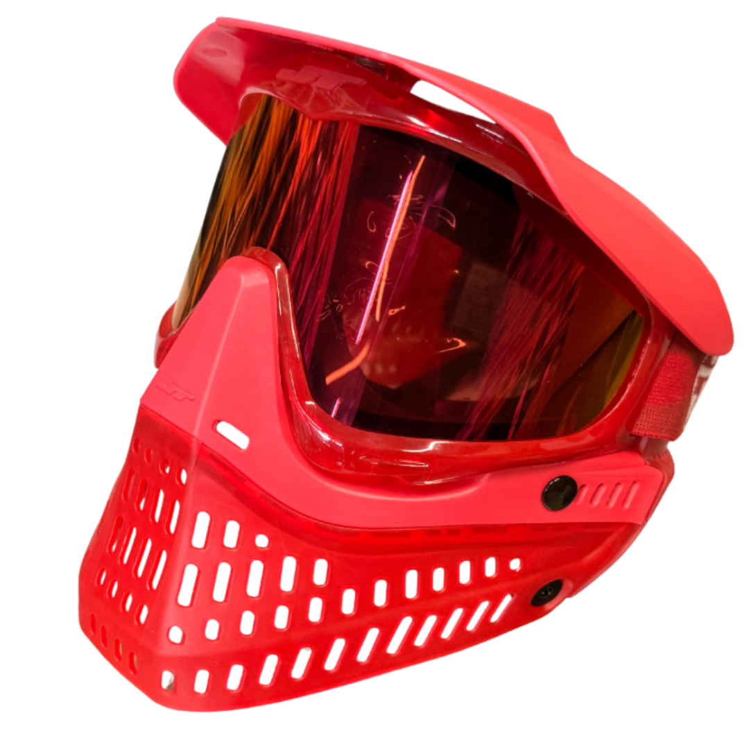 JT ProFlex Paintball Mask - Ice Birthstone Edition - July - Ruby