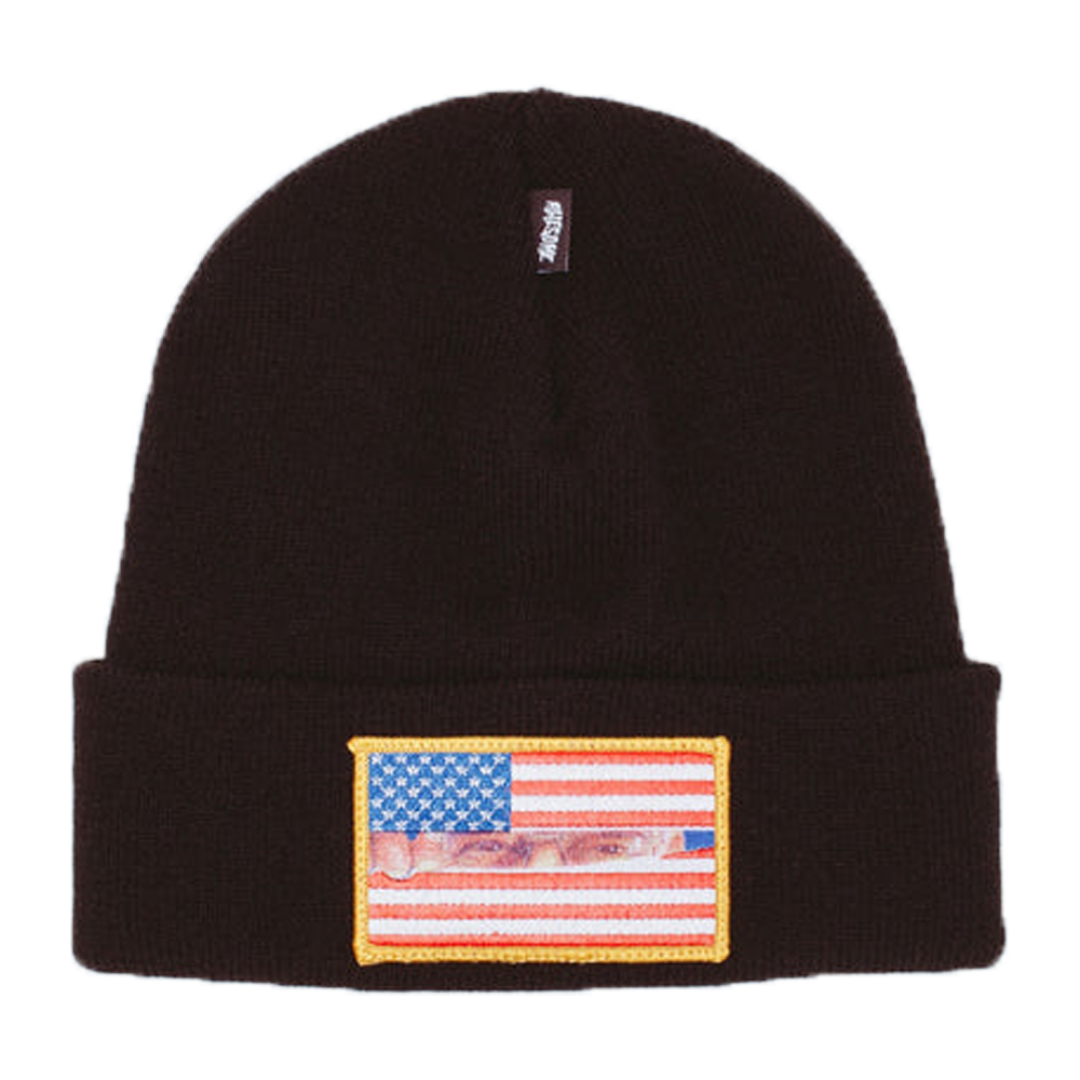 Fucking Awesome Big Brother Cuff Beanie - Black