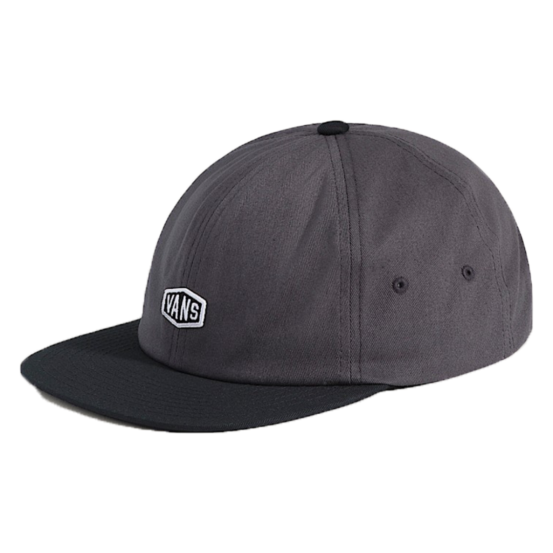 Vans Hex Logo Jockey Snapback Hat - Black