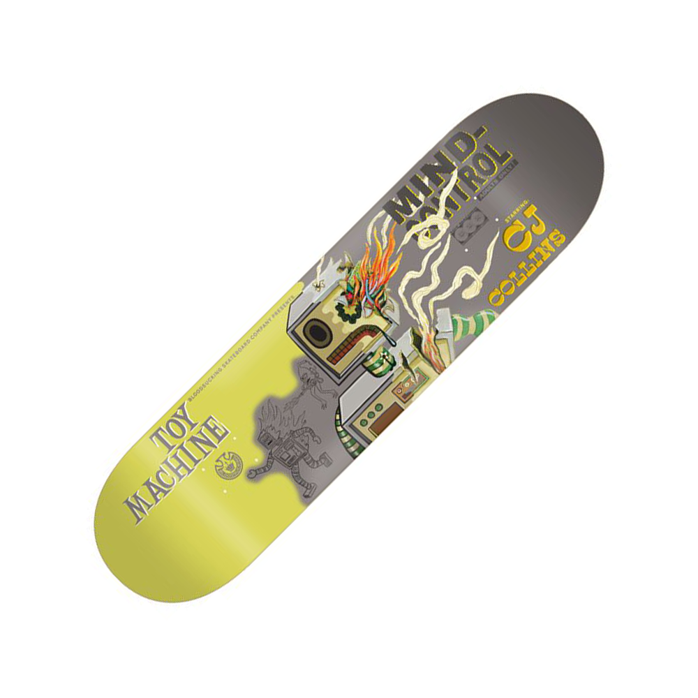 Toy Machine Collins Mind Control Deck 8.25 – Warped Skate Shop