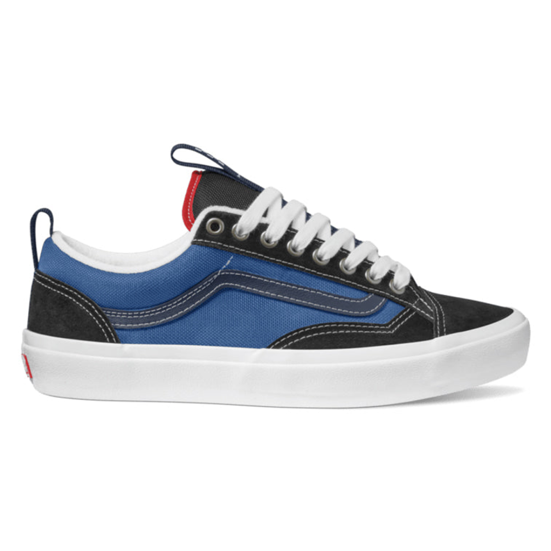 Vans Skate Old Skool 36+ Shoes - Black/Navy – Warped Skate Shop