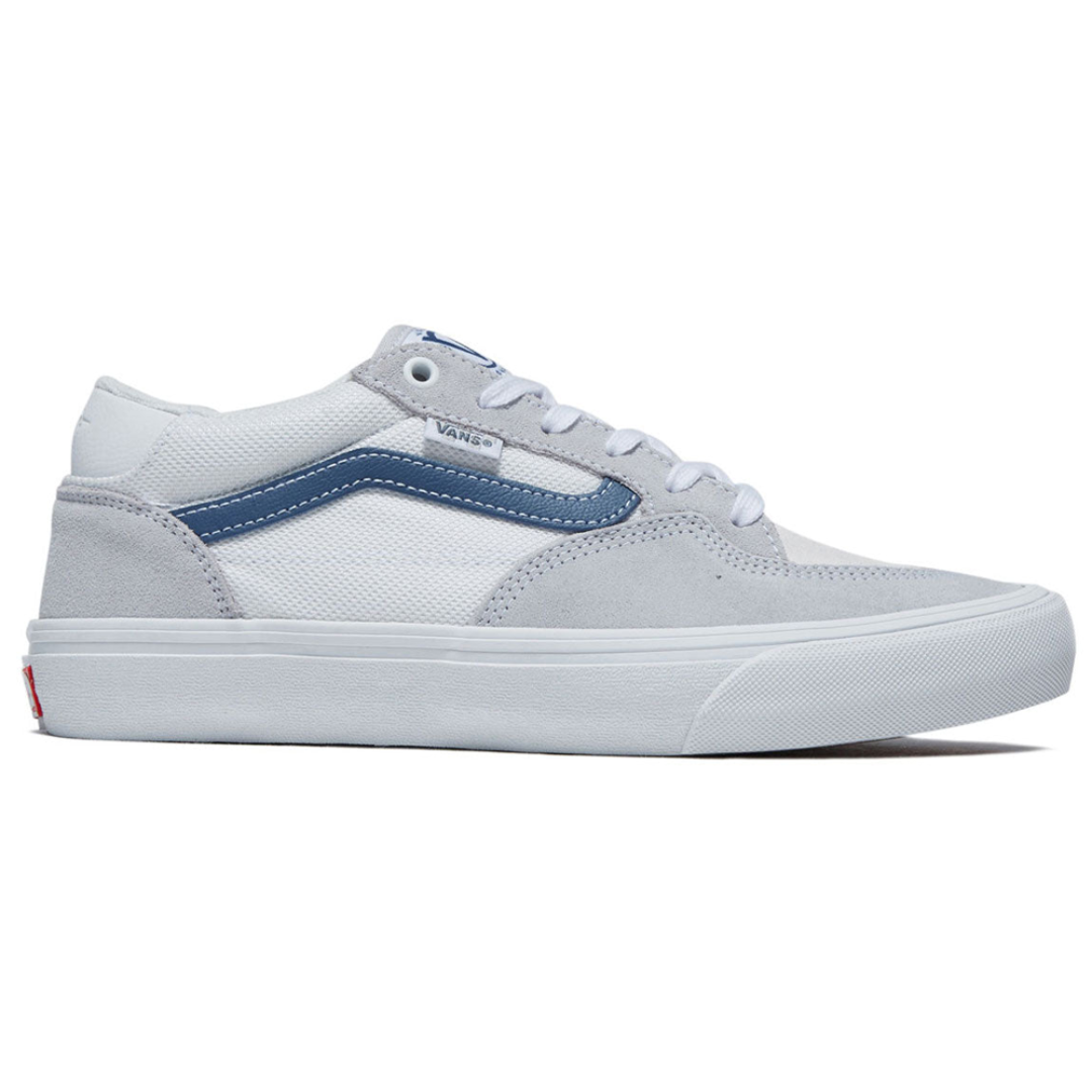 Vans Skate Rowan Shoes - Grey/Navy