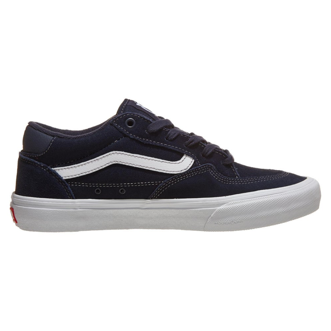 Vans Skate Rowan Shoes - Navy/White