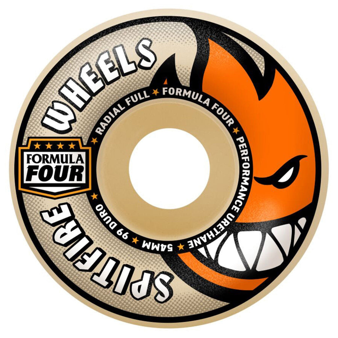Spitfire Formula Four Radial Full 56mm 99D Wheels