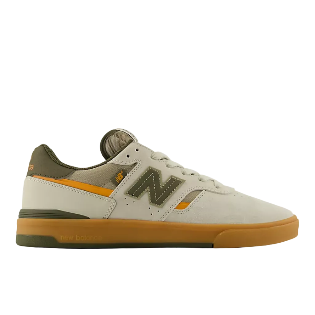 New Balance Numeric 306 Jamie Foy Shoes - Grey/Green