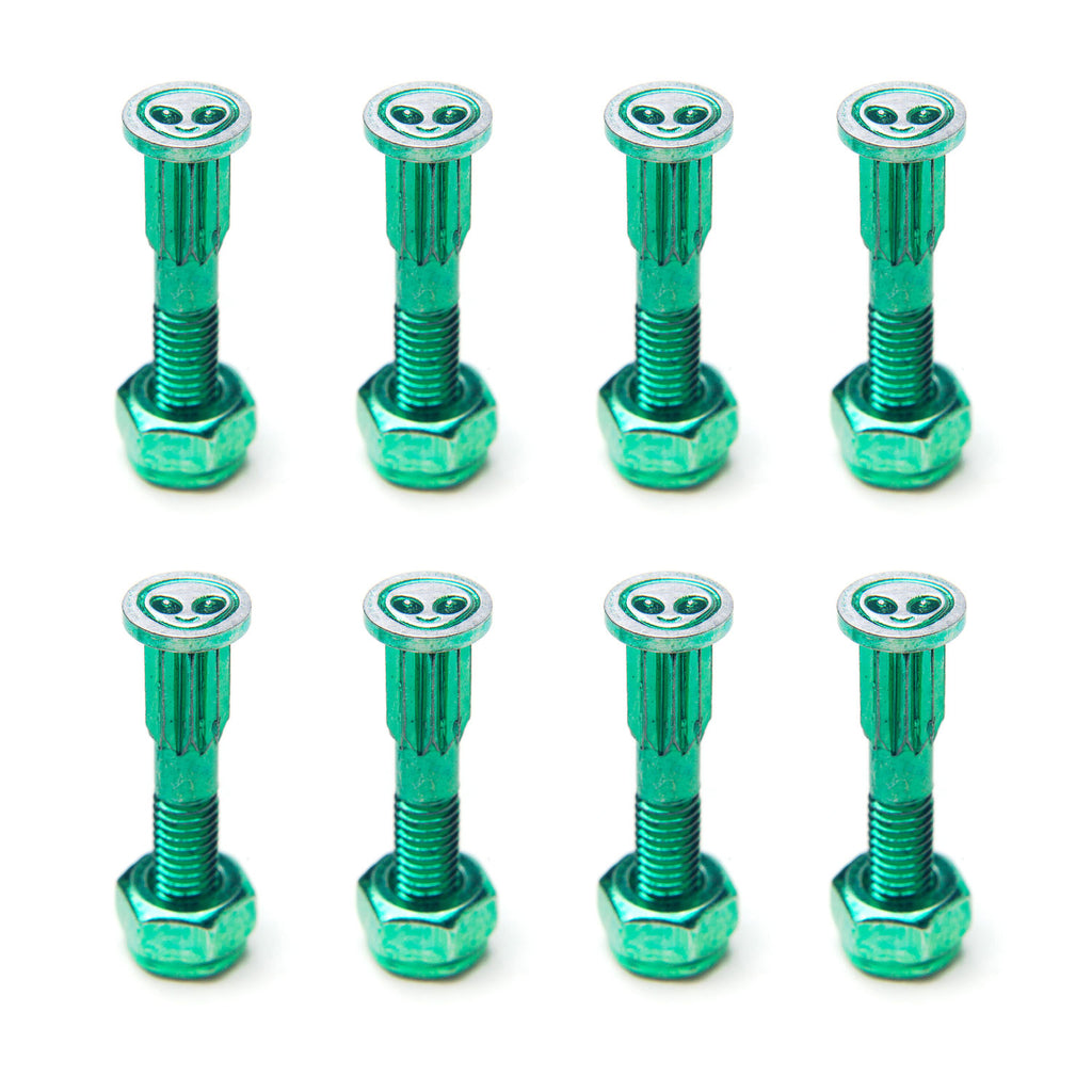 Screw City Alien 1" Hardware - Green