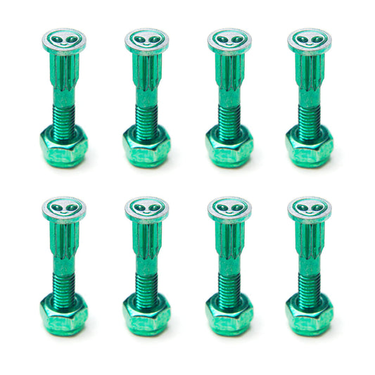 Screw City Alien 1" Hardware - Green