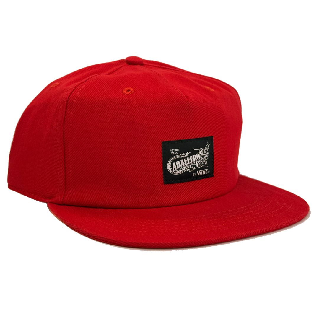 Vans Caballero Unstructured Hat - Racing Red