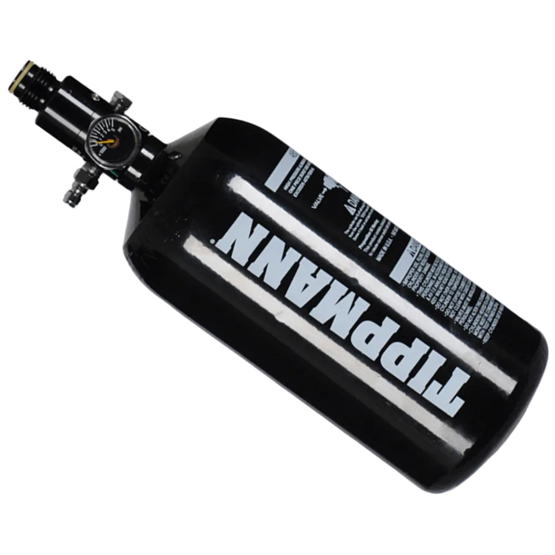 Tippmann 48/3000 Flat Bottom Aluminum Compressed Air Tank - Black