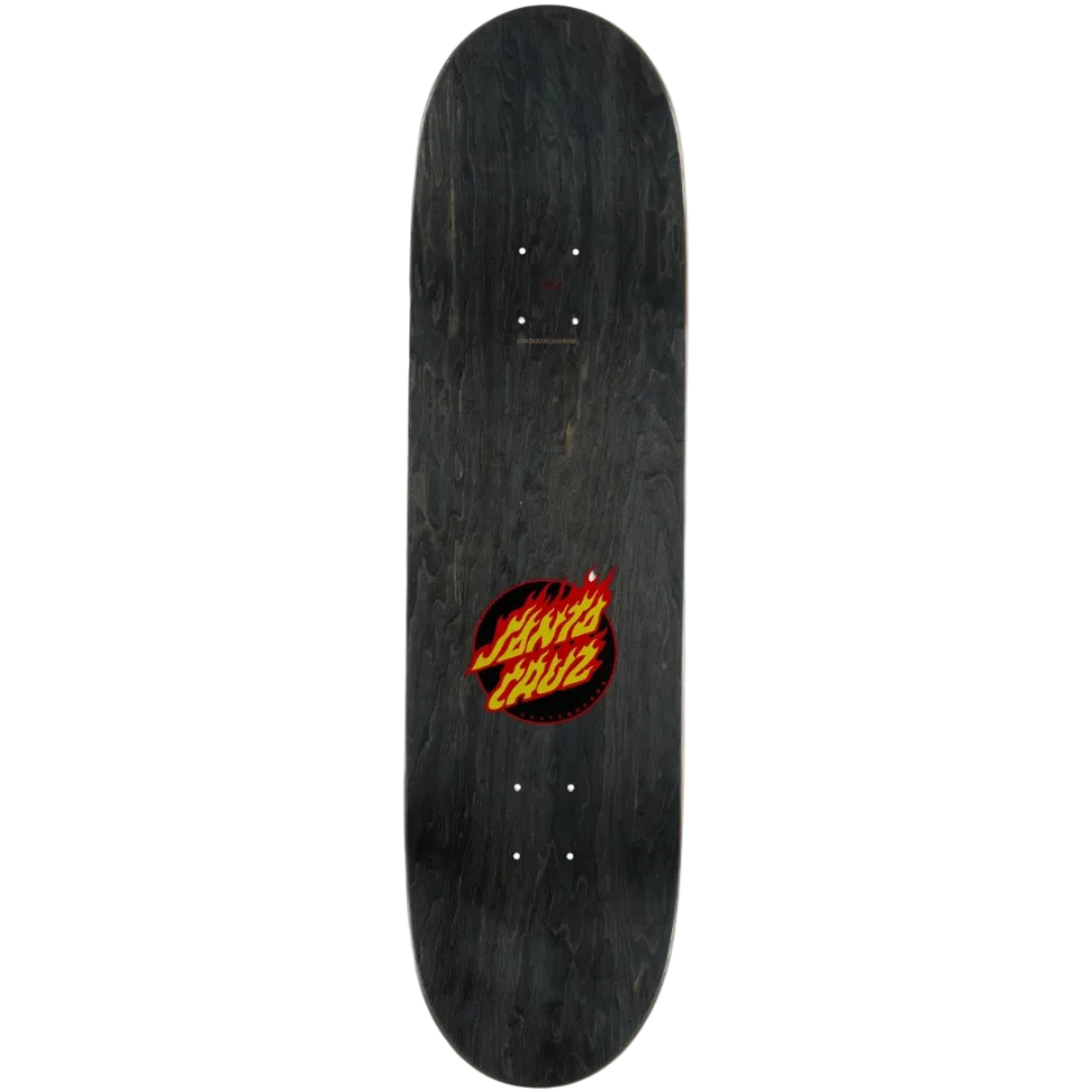 Santa Cruz Flame Dot Deck 8.6