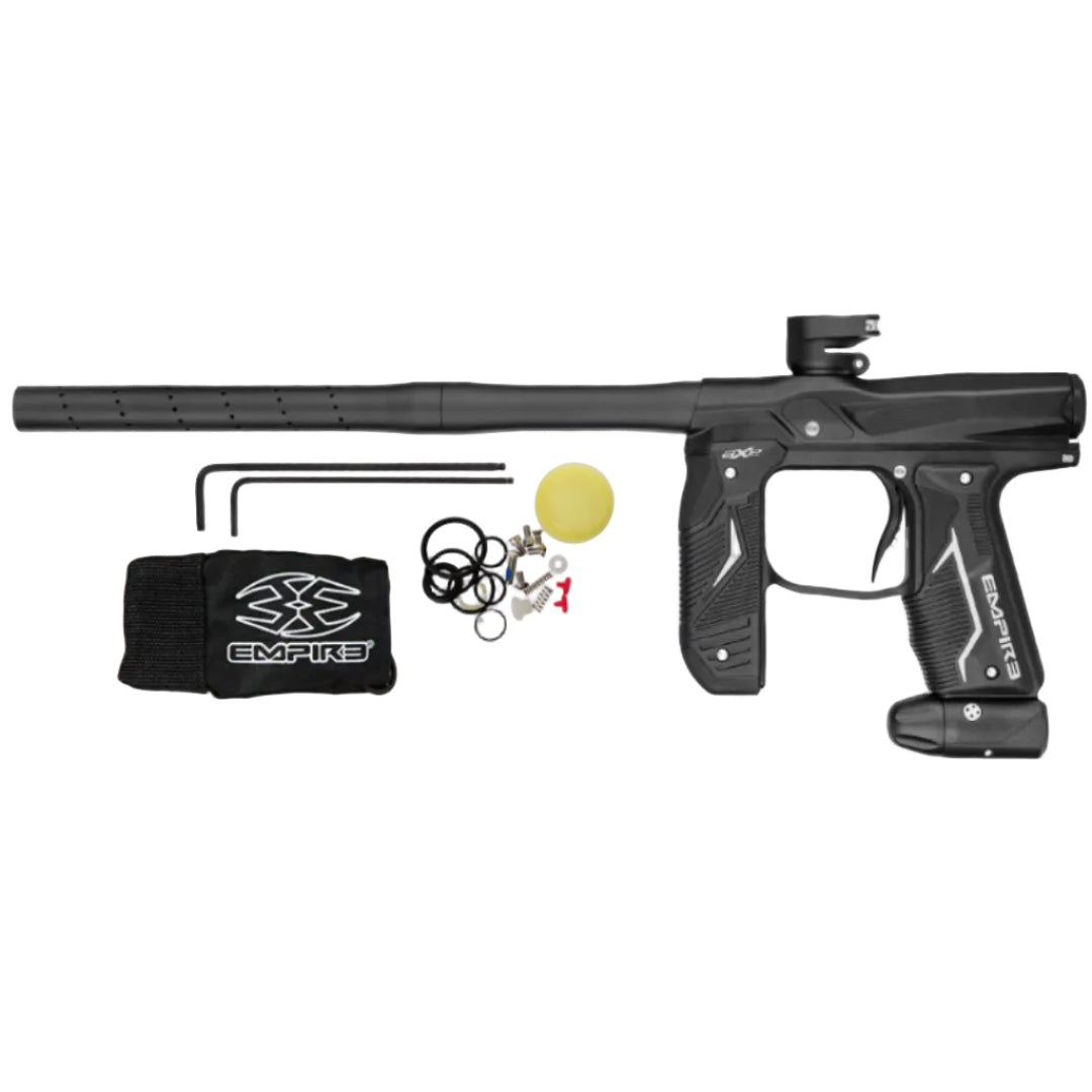 Empire Axe 2.0 Paintball Gun w/ Redline Board - Dust Black/Dust Black