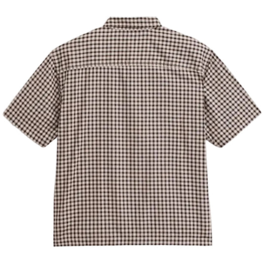 Vans Larkspur Mini Plaid T-Shirt - Oatmeal/Demitas