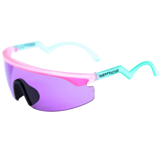 Happy Hour Accelerator Sunglasses - Pink/Turquoise