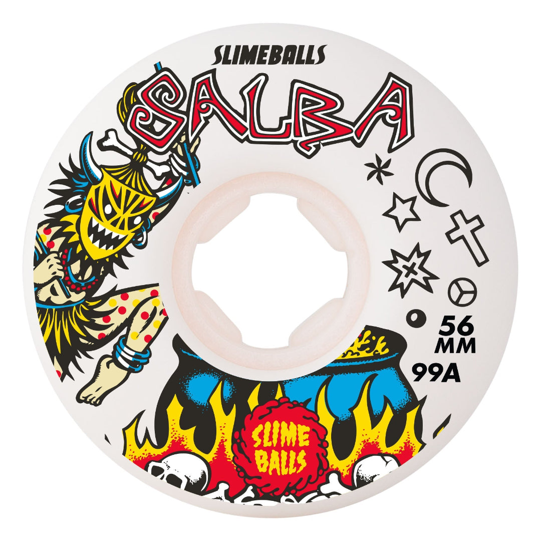 Slime Balls Salba Witch Doctor Reissue Chubbies 56mm 99D Wheels