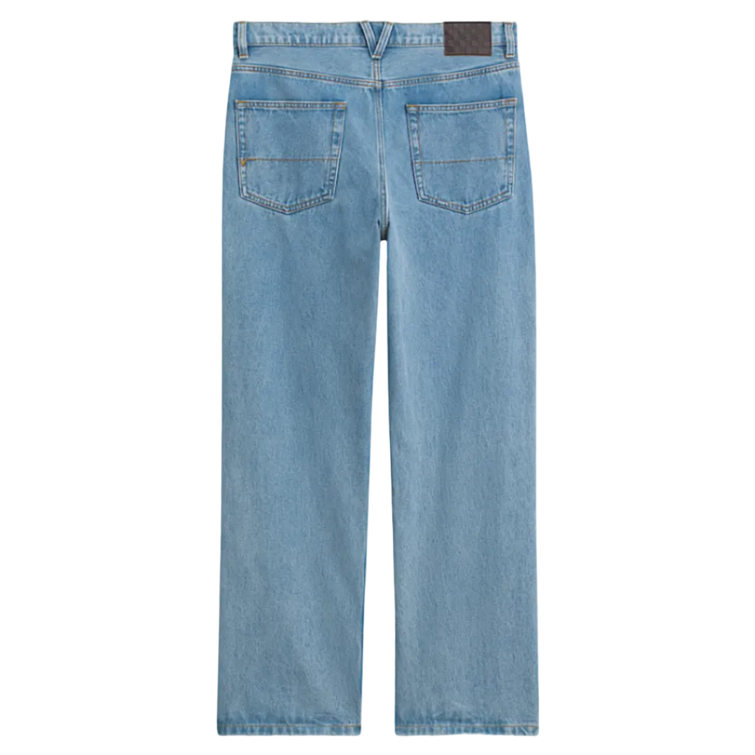 Vans Check-5 Loose Denim Pants - Stonewash Blue