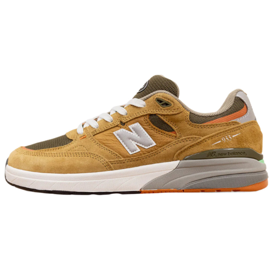 New Balance Numeric 933 Andrew Reynolds Shoes - Brown/Brown