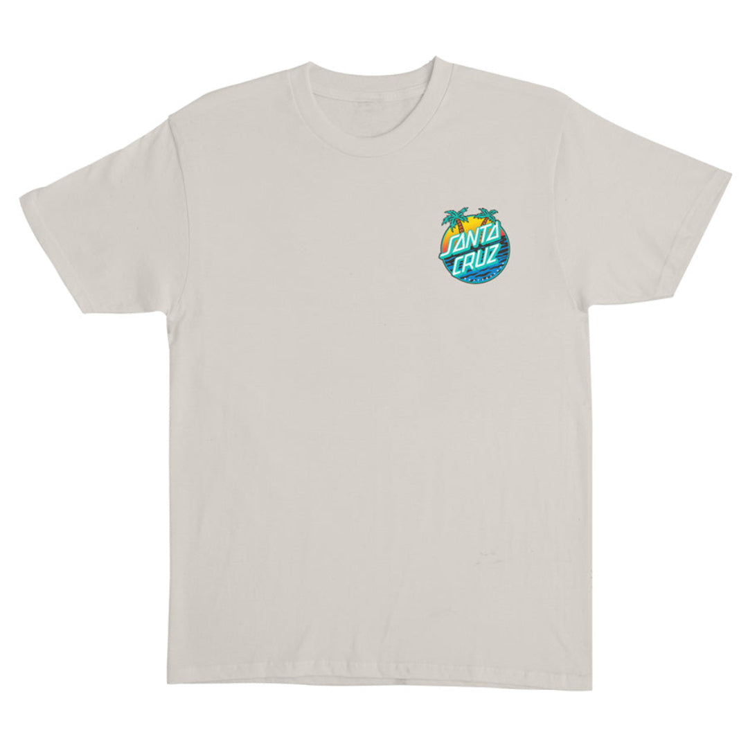 Santa Cruz Retreat Dot Heavyweight T-Shirt - Sand