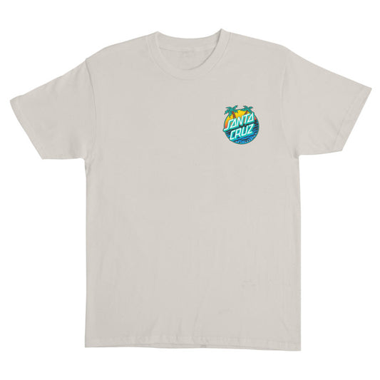 Santa Cruz Retreat Dot Heavyweight T-Shirt - Sand