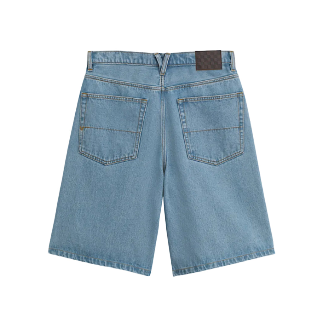 Vans Check-5 Baggy Denim Shorts - Blue