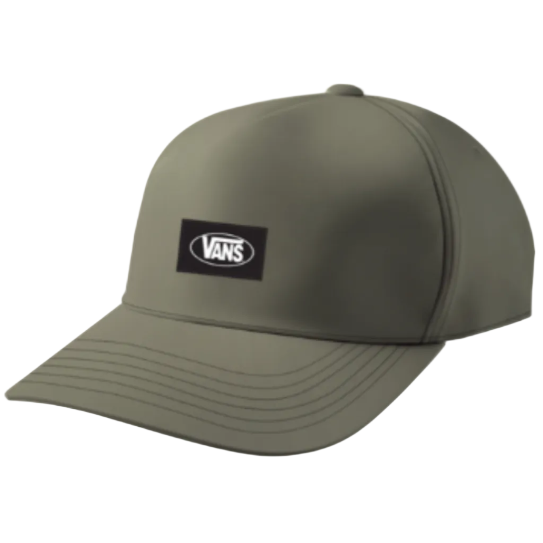 Vans Drop V Oval Snapback Hat - Mossy Olive