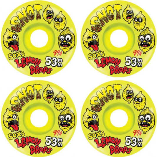 Snot Sox's Lemon Drop Conical Yellow 53MM 99A
