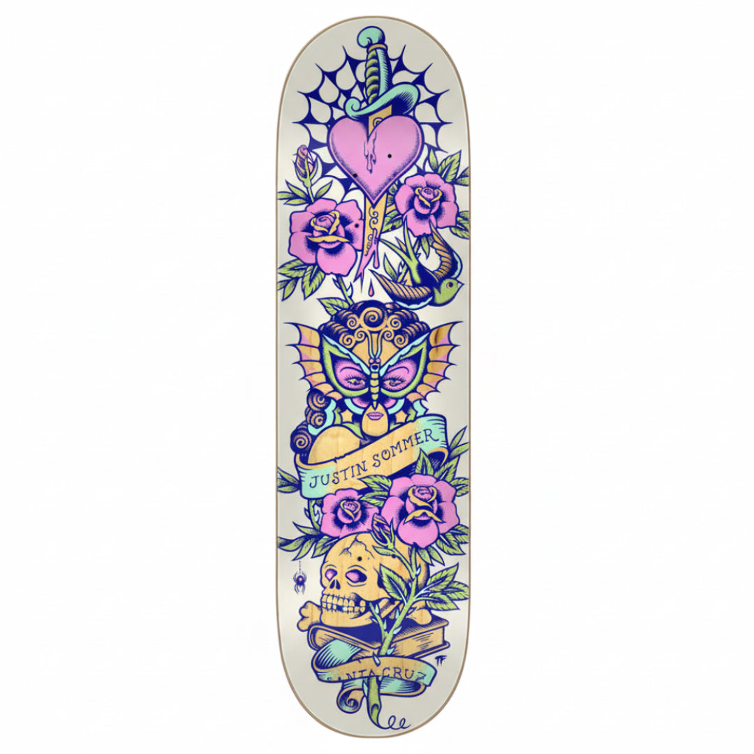 Santa Cruz Sommer Tattooed Pro Deck 8.25