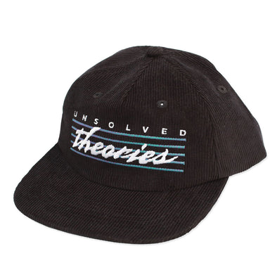 Theories Unsolved Corduroy Snapback Hat (Black)