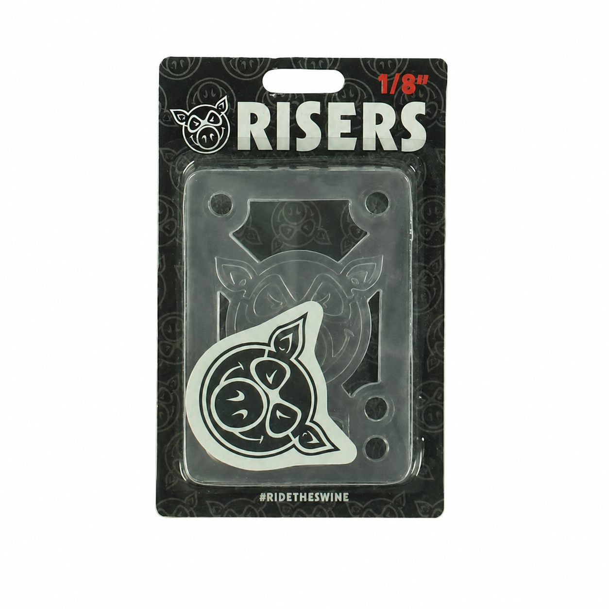 Pig 1/8" Shock Pad Risers - Clear