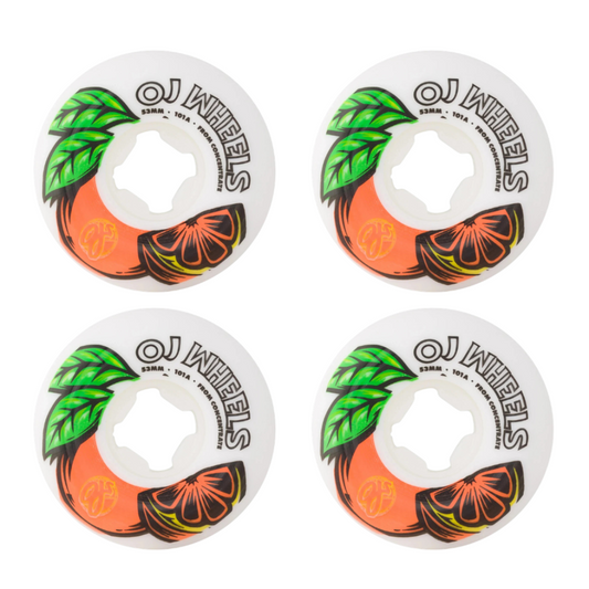 OJ's From Concentrate Hardline 53mm 101D Wheels