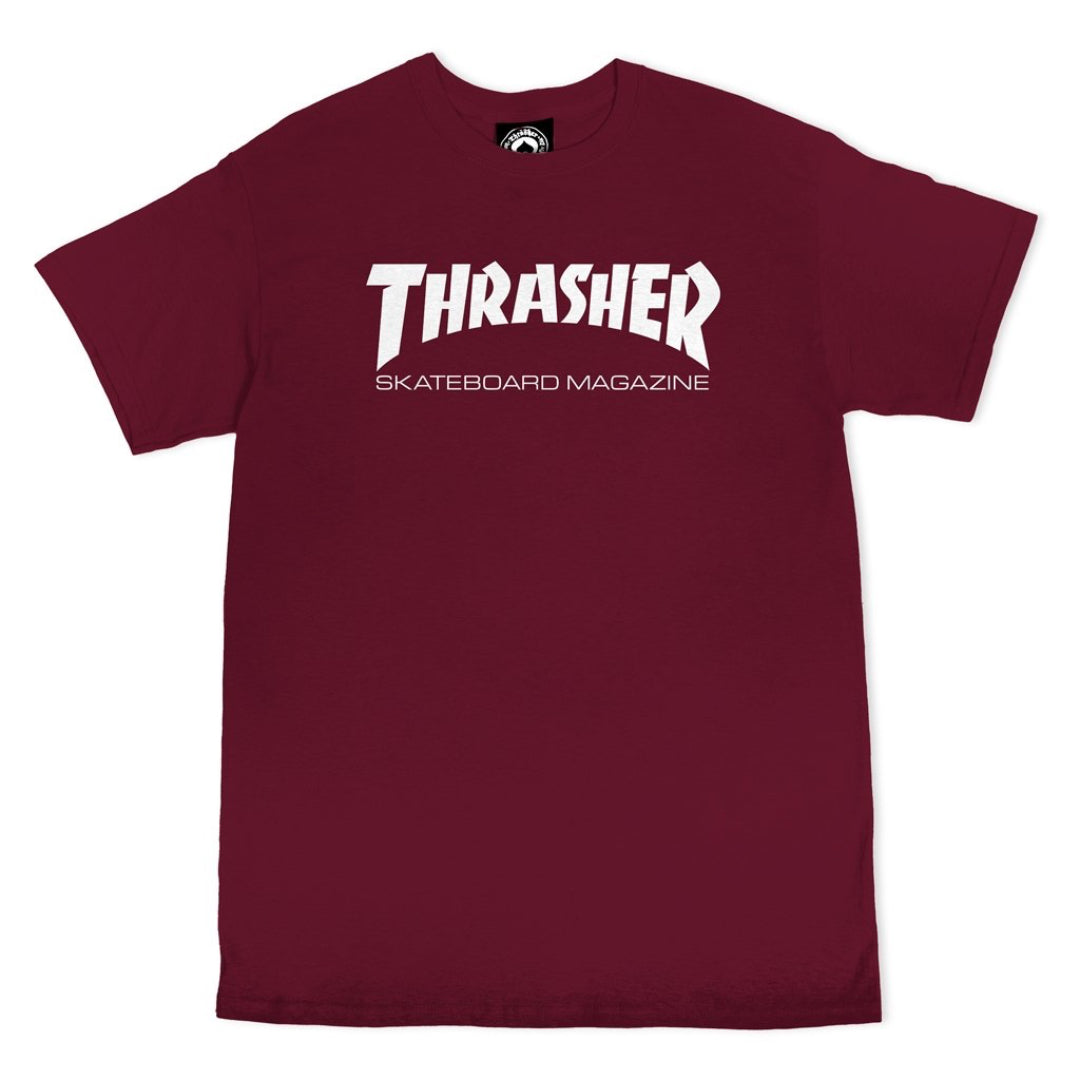 Thrasher Skate Mag T-Shirt - Maroon