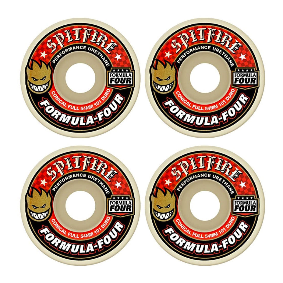 Spitfire Formula Four Conical Full 56mm 101D Wheels