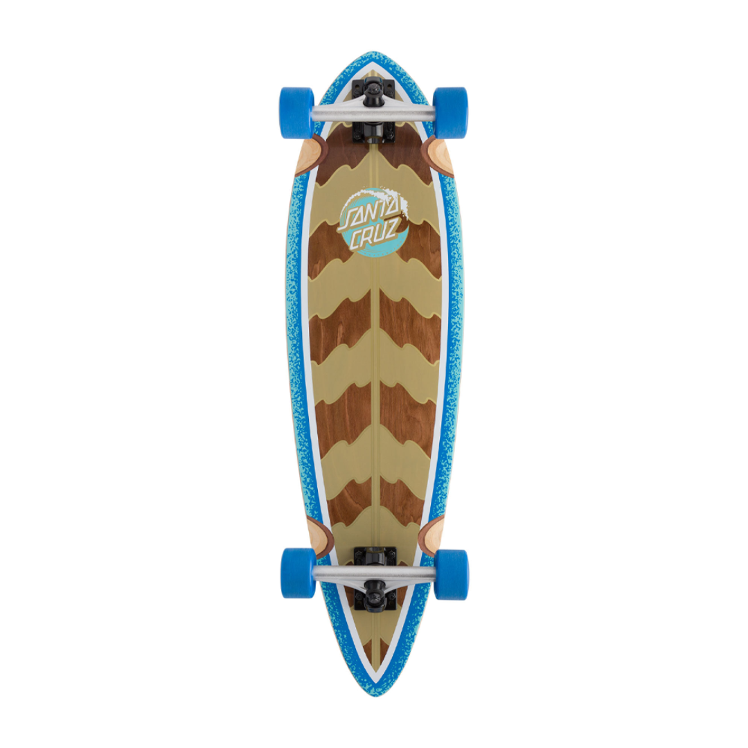 Santa Cruz Stipple Wave Dot Pintail Cruiser 9.2