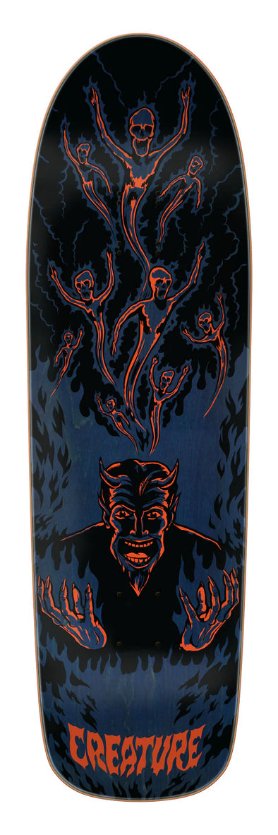 Hell Creature Shaped Skateboard Deck 9.3in