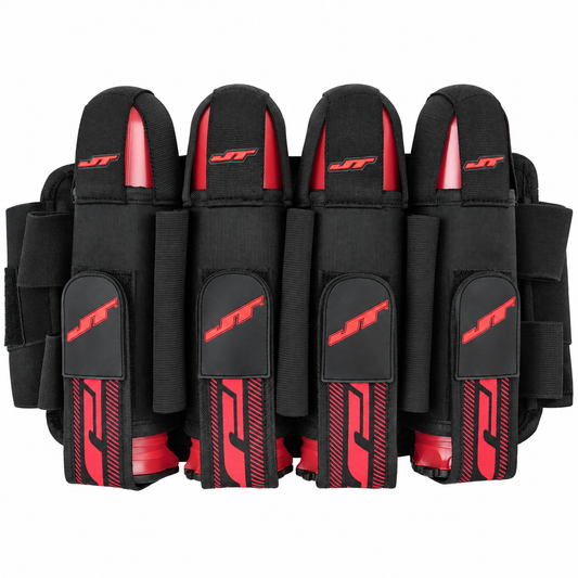 JT Professional Paintball Harness - 4+7 - FX Red