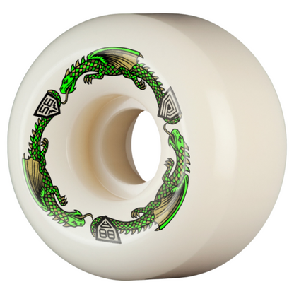 Powell Peralta Dragon Formula Green 56mm 88D Wheels