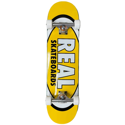 Real Classic Oval Deck Yellow Complete 8.06