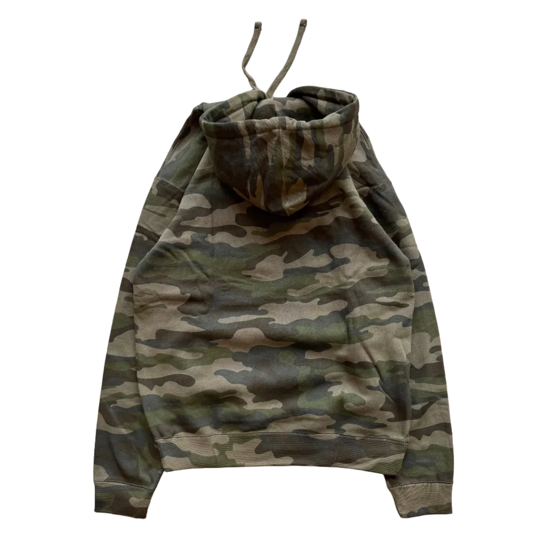 Spitfire Bighead Forest Hoodie - Camo/Orange
