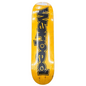 Warped Logo Deck 8.75 - Stained Yellow