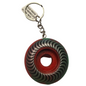 Spitfire OG Classic Wheel Keychain - Red/Green Swirl