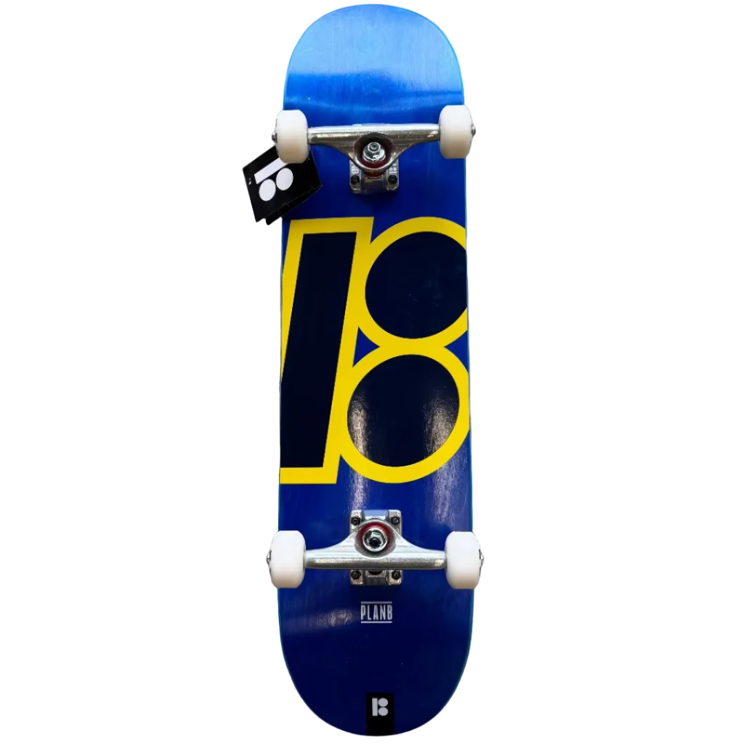 Plan B Classic Stained Team Complete Skateboard 8.0