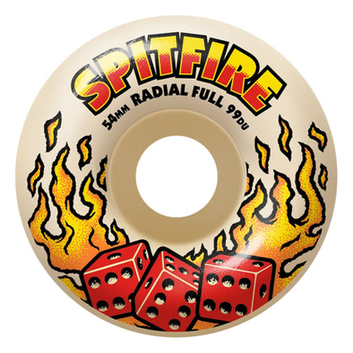 Spitfire Formula Four Hot Hand 99A Duro Radial Full Wheels