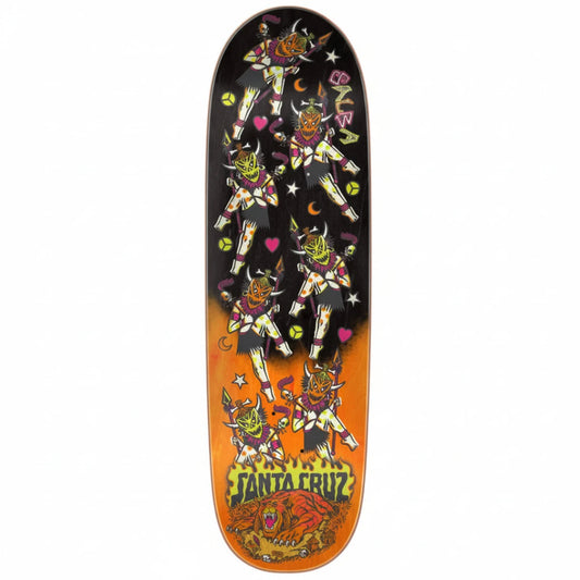 Santa Cruz Salba Firedance Egg Skateboard Deck 8.80