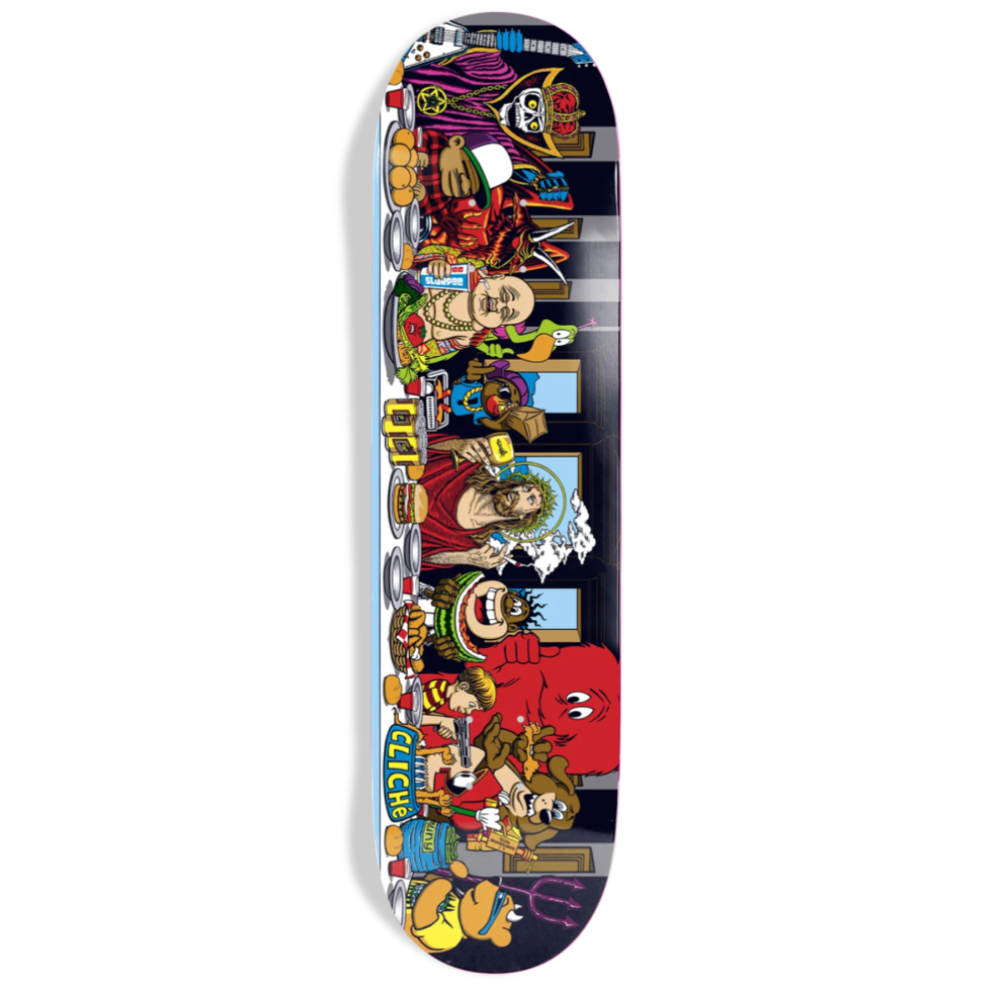 Cliché Last Supper Blind Bag Skateboard Deck 8.5