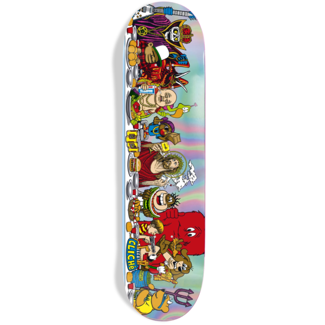 Cliché Last Supper Blind Bag Skateboard Deck 8.5