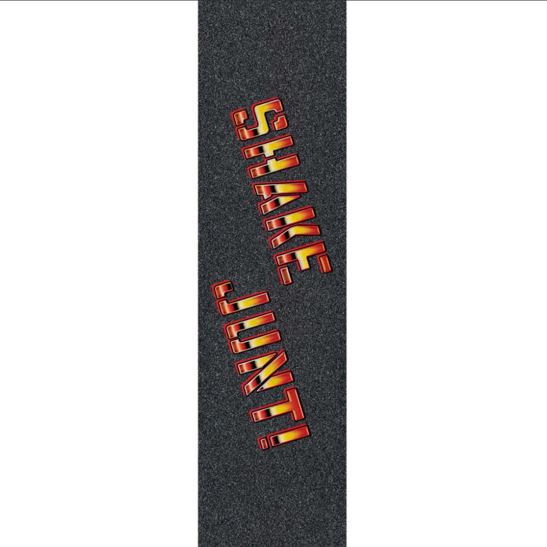 Mob x Shake Junt Big Spray Logo Red Chrome Grip Tape 9"