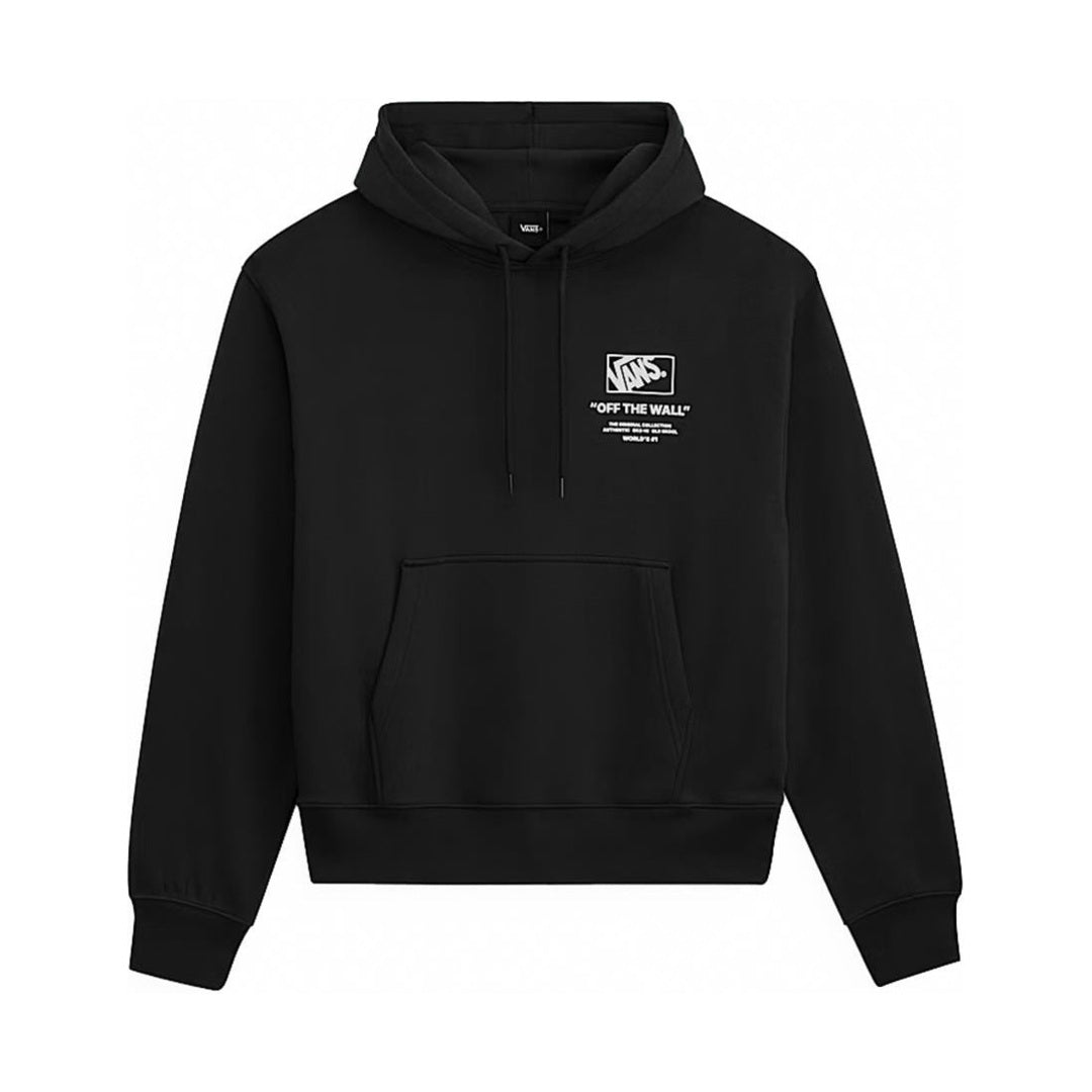 Vans Stacked Hi Pullover Hoodie - Black/White
