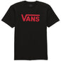 Vans Classic Logo T-Shirt - Black/Red